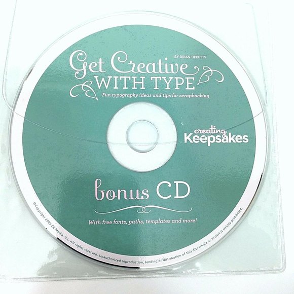 Get Creative With Type Scrapbooking Bonus CD - Picture 6 of 7
